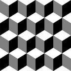Retromix Cube CS 6"x6" Matte Porcelain Tile - image 1