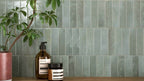 Saturn Verde Perla 2.5"x9.5" Glossy Porcelain Tile - image 2