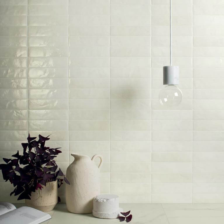 Saturn Bianco Sale 2.5"x9.5" Glossy Porcelain Tile - image 3