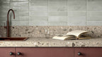 Saturn Grigio Luna 2.5"x9.5" Glossy Porcelain Tile - image 3