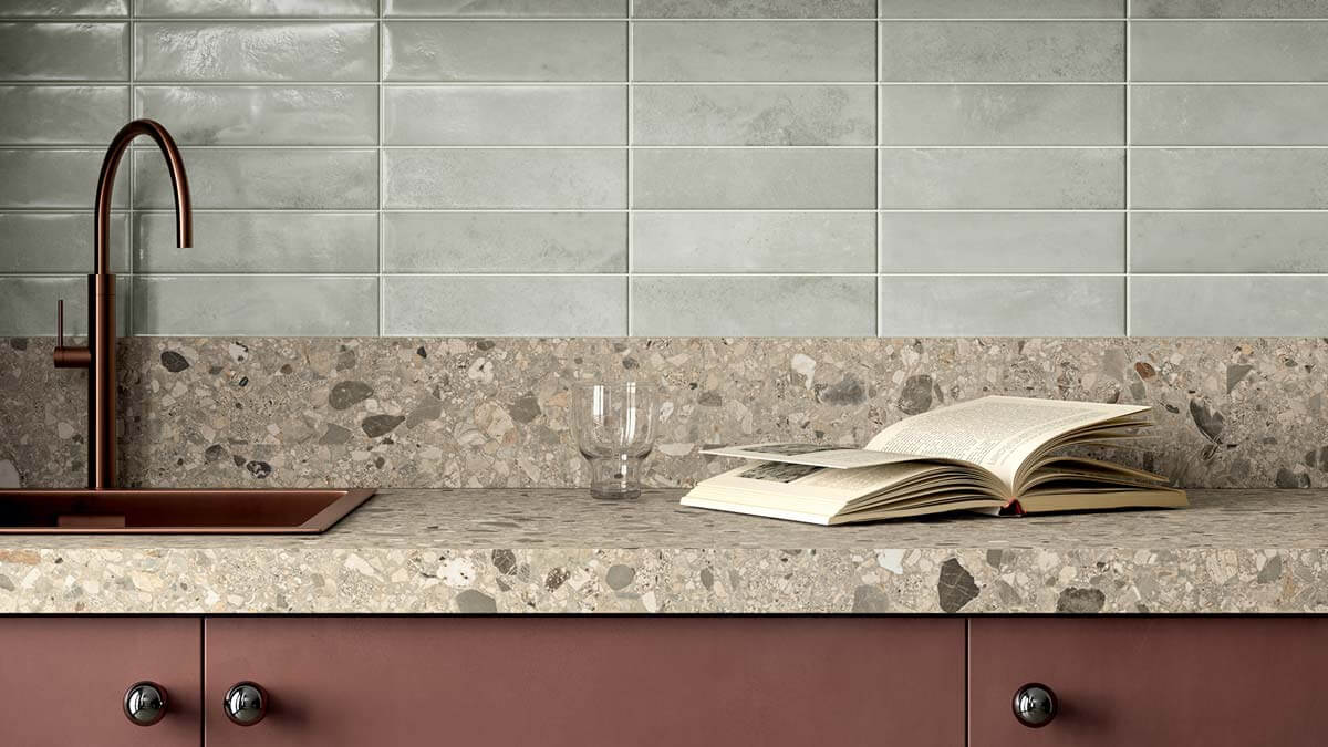 Saturn Grigio Luna 2.5"x9.5" Glossy Porcelain Tile - image 3