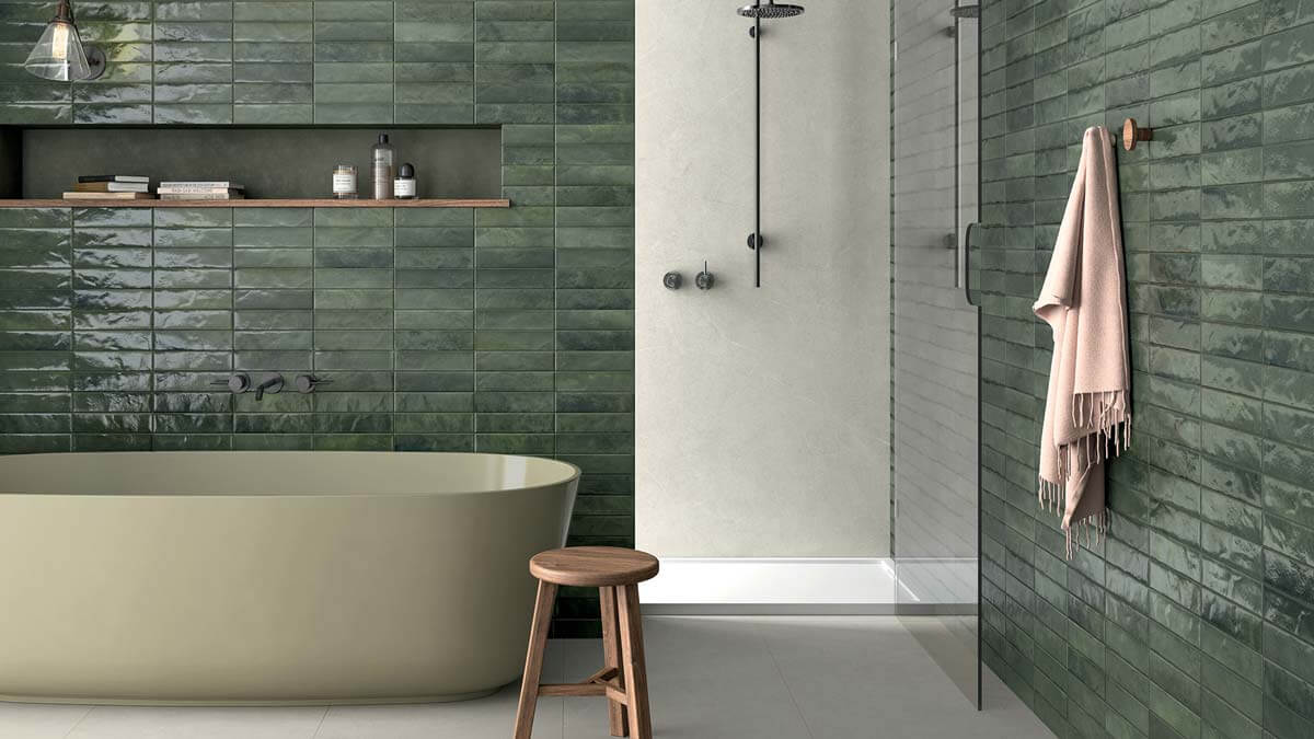 Saturn Verde Malva 2.5"x9.5" Glossy Porcelain Tile - image 4