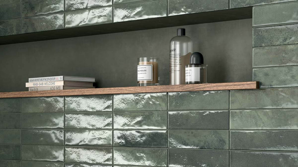 Saturn Verde Malva 2.5"x9.5" Glossy Porcelain Tile - image 3