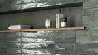 Saturn Verde Malva 2.5"x9.5" Glossy Porcelain Tile - image 3