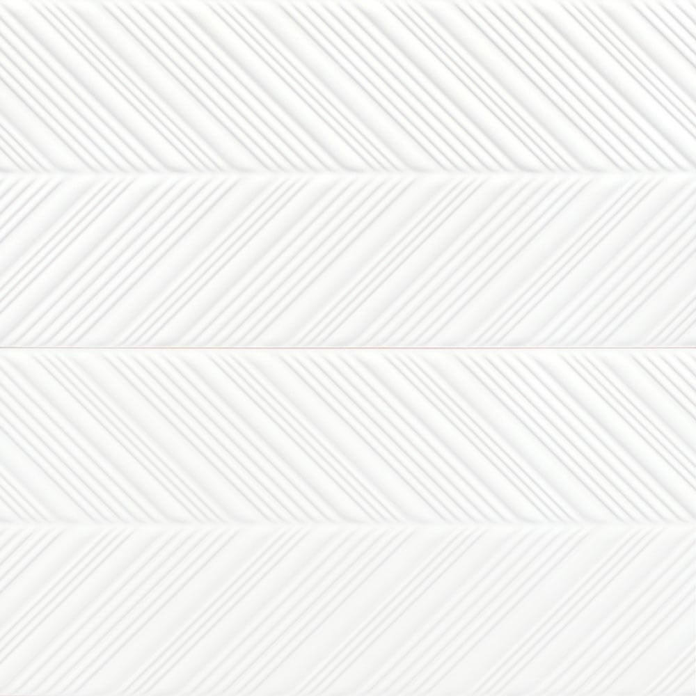 Superwhite Spire Ceramic Wall Tile - image 2