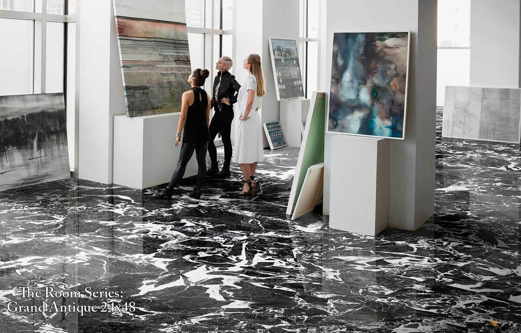 The Room Grand Antique 24"x48" Polished Porcelain Tile - image 3
