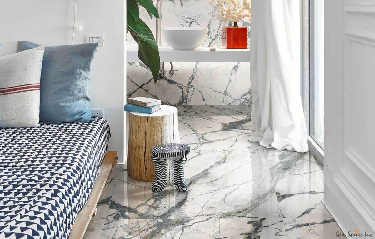 The Room Invisible White 24"x48" Polished Porcelain Tile - image 6