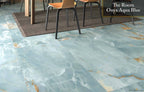 The Room Onyx Aqua Blue 24"x48" Polished Porcelain Tile - image 3
