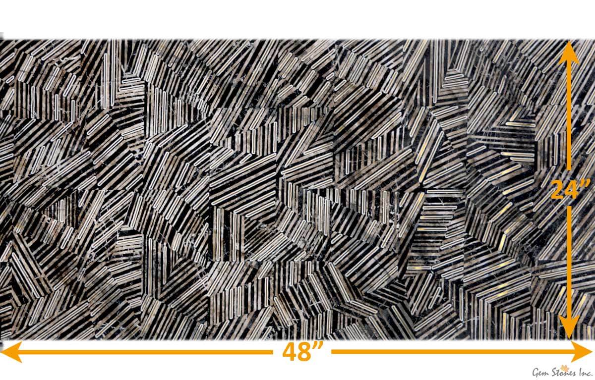 The Room Snake Decor 24"x48" Porcelain Tile - image 3
