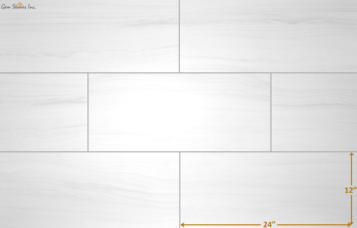 Timeless White Porcelain Tile - image 1