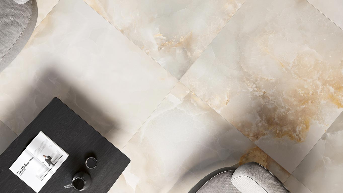 Unica Cloud Grey Polished Porcelain Tile - image 3