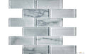 Uno Mont Blanc Glass 2"x6" Glossy Mosaic - image 1