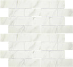 Upcycle Blanco 3"x6" Brick Recycled Glass Matte Mosaic - image 4