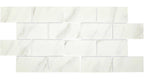 Upcycle Blanco 3"x6" Brick Recycled Glass Matte Mosaic - image 3