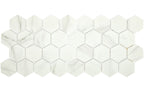 Upcycle Blanco 3" Hexagon Recycled Glass Matte Mosaic - image 3