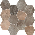 Upcycle Safari Almond Recycled Glass Matte Mosaic - image 1