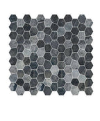 Upcycle Safari Carbone Recycled Glass Matte Mosaic - image 3