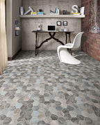Upcycle Safari Grigio Recycled Glass Matte Mosaic - image 6