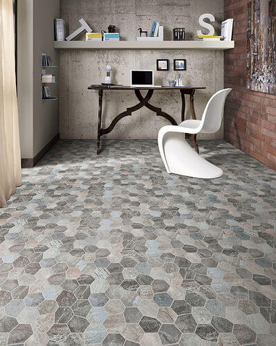 Upcycle Safari Grigio Recycled Glass Matte Mosaic - image 6