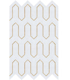 Urbanlife Oro Thassos Polished Marble Mosaic - image 2