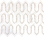 Urbanlife Perla Volkas Polished Marble Mosaic - image 2