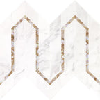 Urbanlife Perla Volkas Polished Marble Mosaic - image 1