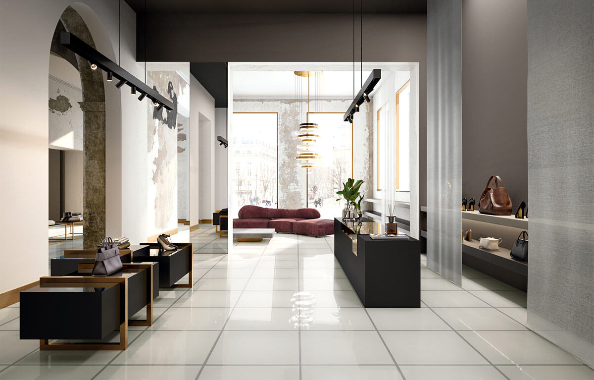 Vetri Fume (Grey) Polished Porcelain Tile - image 4