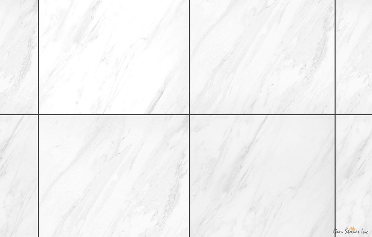 Eterna Volkas White Porcelain Tile - image 2