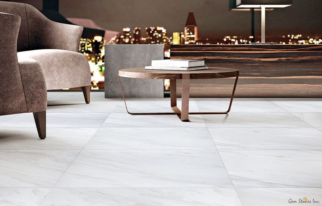 Eterna Volkas White Porcelain Tile - image 3