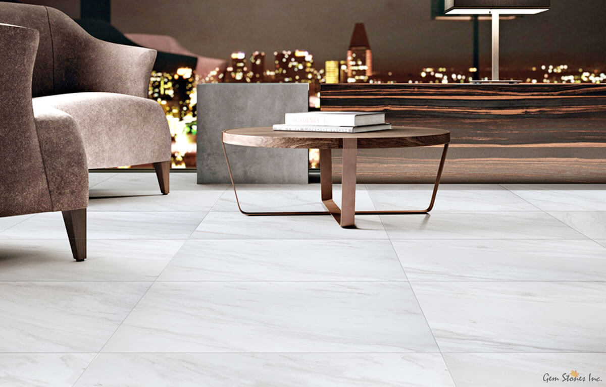 Eterna Volkas White Porcelain Tile - image 3