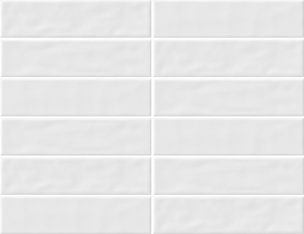 Wave White 3"x12" Glossy Ceramic Tile - image 2