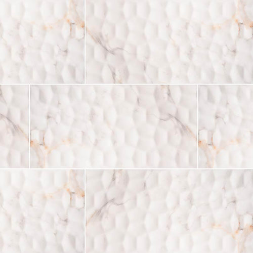 Adella Viso Calacatta 12"x24" Satin Matte Porcelain Tile - image 1