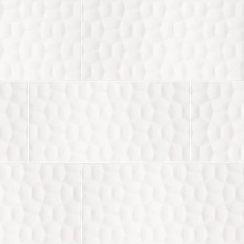 Adella Viso White 12"x24" Satin Matte Porcelain Tile - image 1