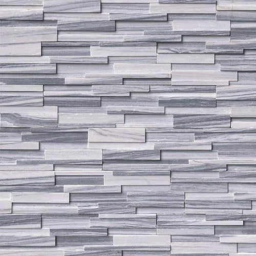 Alaska Grey 3D Honed Ledger Panel - image 1