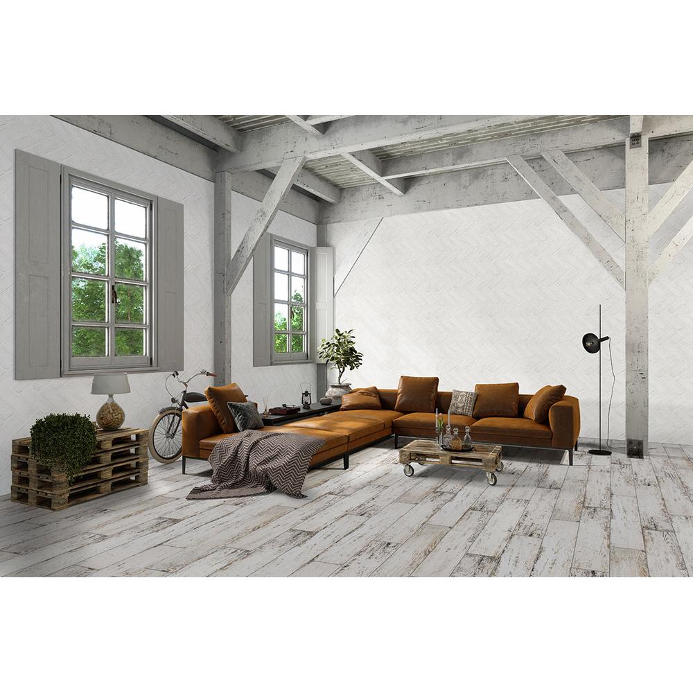 BrickStaks Alpine White Reclaimed Clay Brick