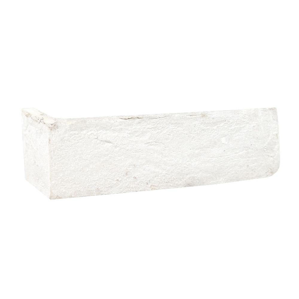 BrickStaks Alpine White Reclaimed Clay Brick