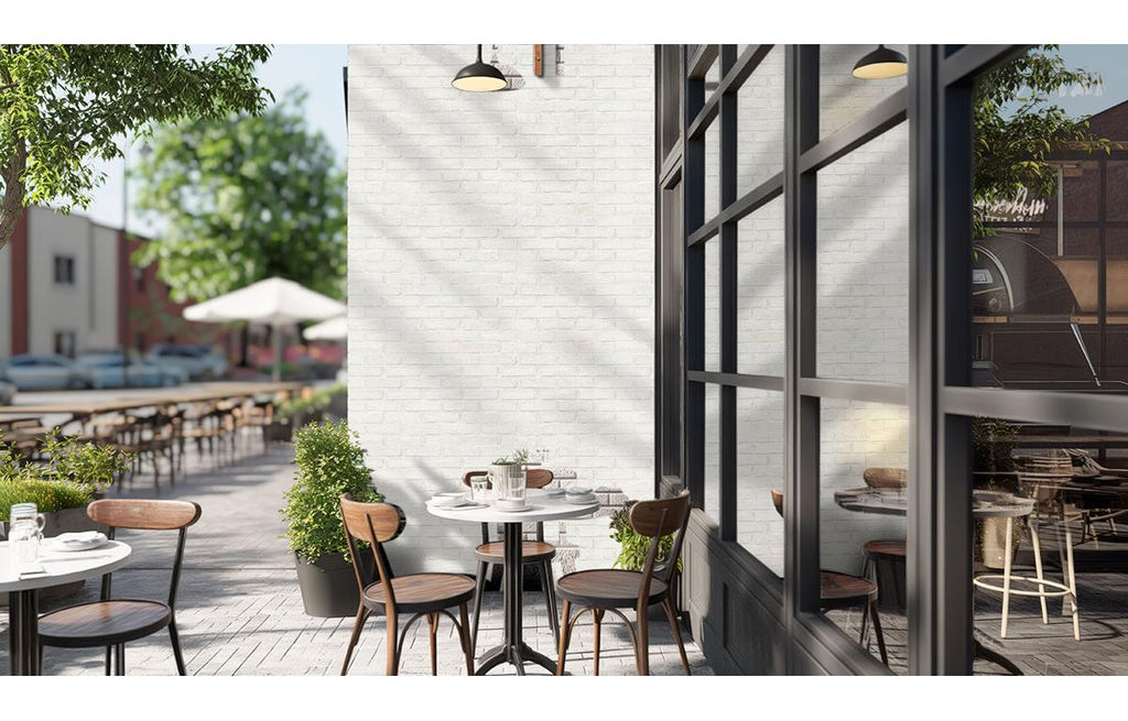BrickStaks Alpine White Reclaimed Clay Brick