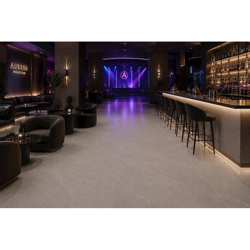 Archie Grey Matte Color Body +GHR + Punch, Porcelain Tile