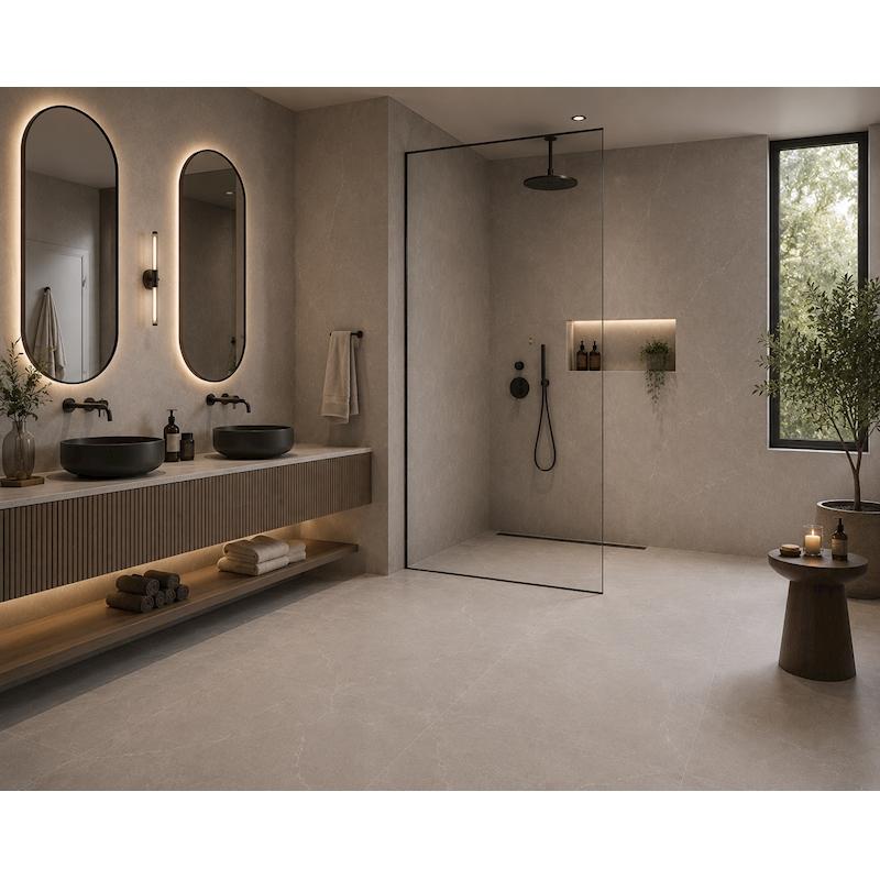 Archie Grey Matte Color Body +GHR + Punch, Porcelain Tile