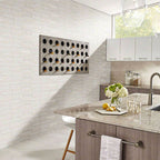 Arctic White 3D Honed Ledger Panel - image 4