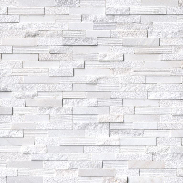 Arctic White Multi Finish Ledger Panel - image 1