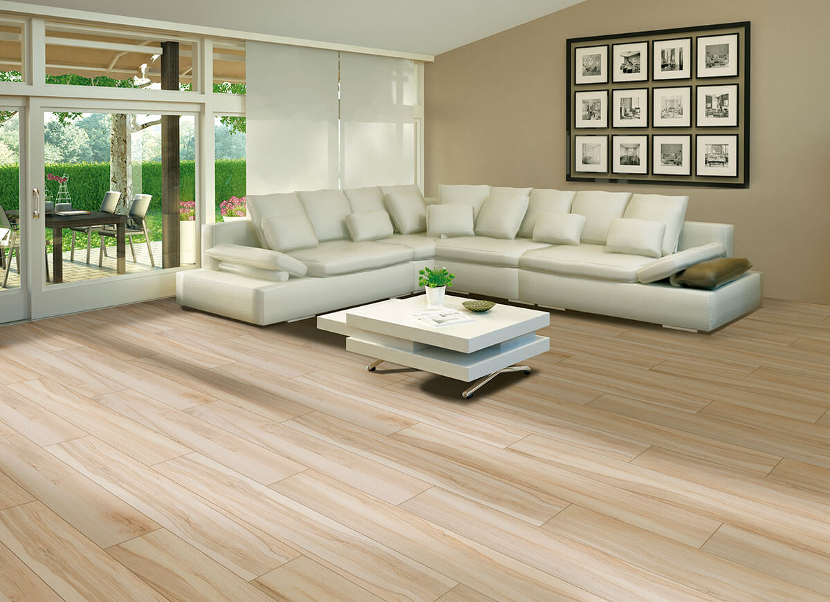 Aspenwood Arctic 9"x48" Matte Porcelain Tile - image 4