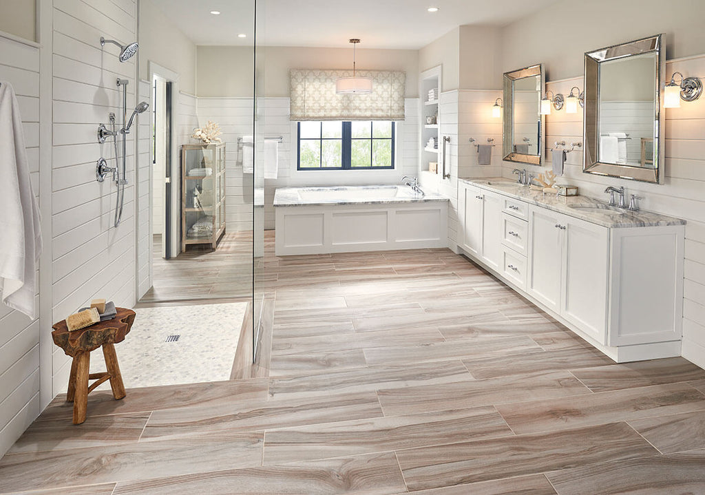 Aspenwood Ash 9"x48" Matte Porcelain Tile - image 5
