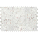 Avorio Saigon 2" Hexagon Honed Marble Mosaic - image 3