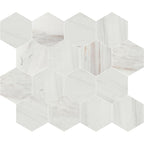 Avorio Saigon 6" Hexagon Honed Marble Mosaic - image 3