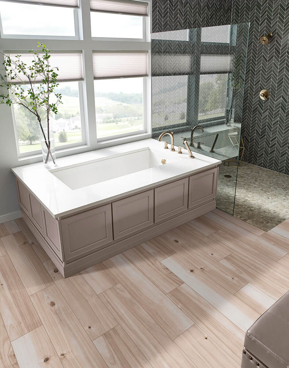 Havenwood Beige 8"x36" Matte Porcelain Tile - image 2