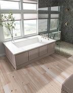 Havenwood Beige 8"x36" Matte Porcelain Tile - image 2