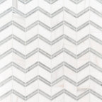Bianco Dolomite Chevron - image 2