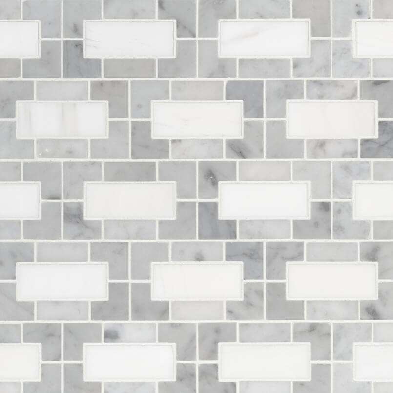 Bianco Dolomite Lynx Polished - image 1