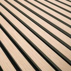 Standard Slat Panels Blonde Acoustic Wood Slat Panels 9.5" x 94.5" Misc Wood Tile - image 3